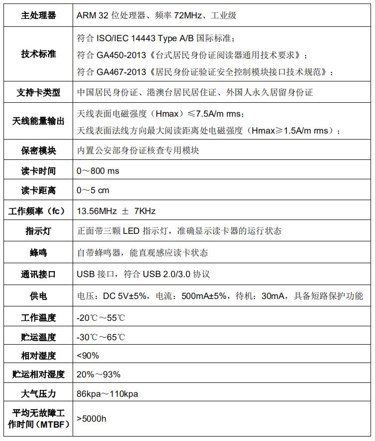 明創(chuàng  )IDR-100臺式居民身份證閱讀器