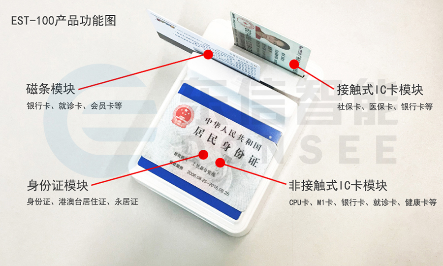 東信EST-100身份證社?？ㄗx卡器