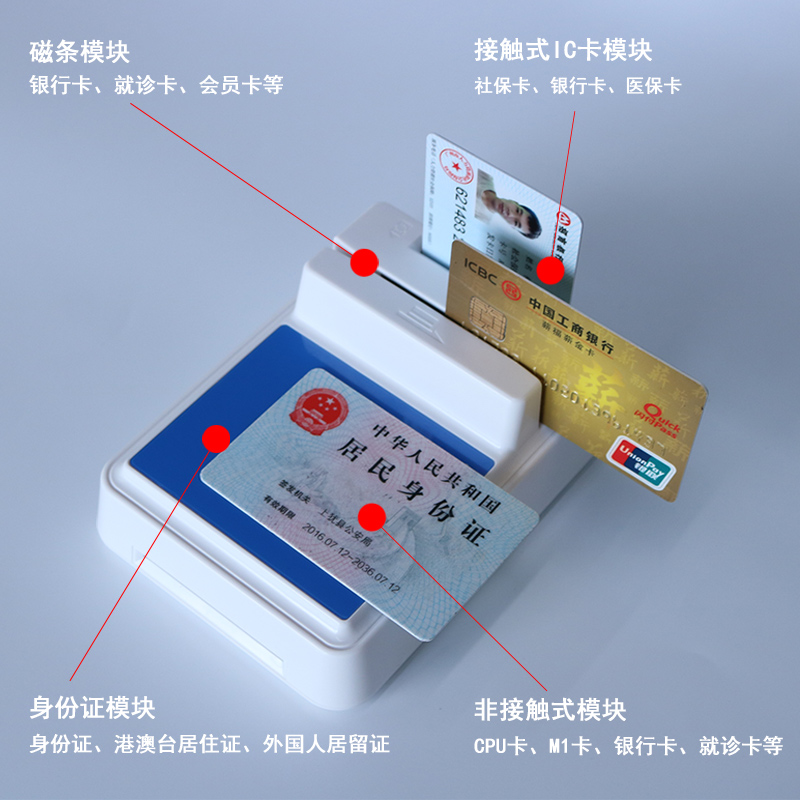 華大HD-100多功能社?？ㄗx卡器